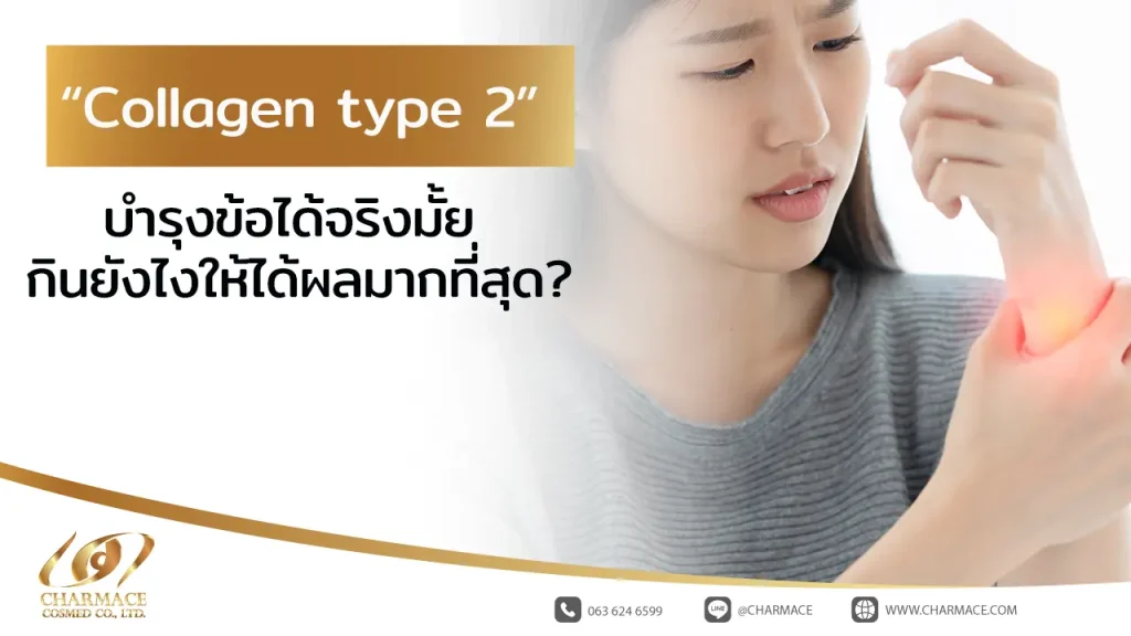 collagen type 2 บำรุงข้อได้จริงมั้ย กินยังไงให้ได้ผลมากที่สุด?