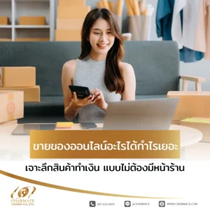 ขายของออนไลน์อะไรดี กำไรเยอะ เจาะลึกสินค้าทำเงิน แบบไม่ต้องมีหน้าร้าน